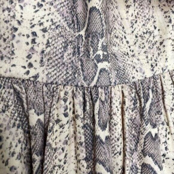 Jay Godfrey Womens Dress Size 0 Strapless Snakeskin Print Mini Lined Formal - Picture 8 of 12